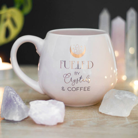 Crystals and Coffee muki
