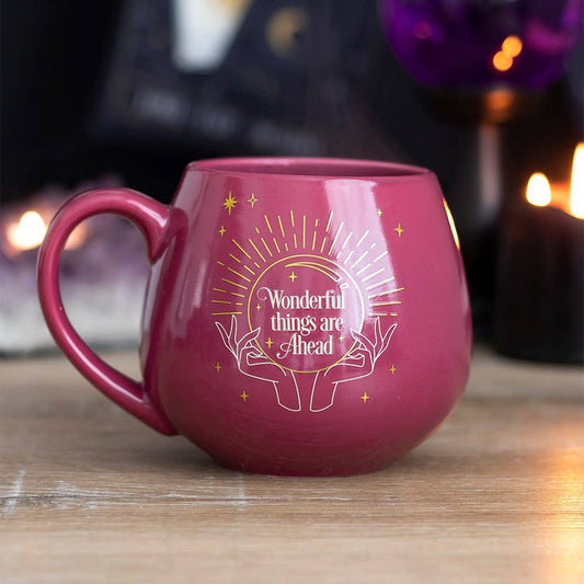 Pinkki Fortune Teller väriä vaihtava muki