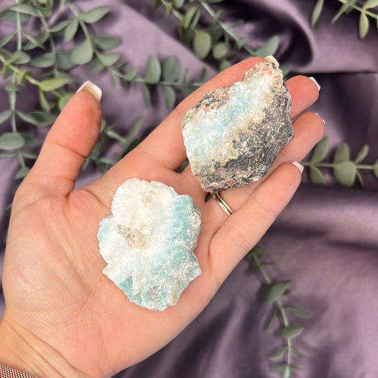 Larimar raakapala
